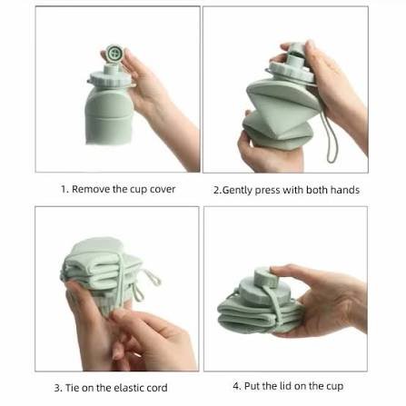Silicone Foldable Water Bottle