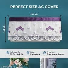 Premium Floral AC Cover
