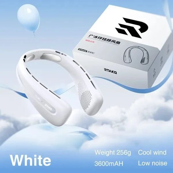 portable bladeless neck fan,